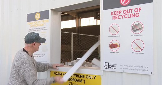 Kent County opens Styrofoam recycling drop-off station