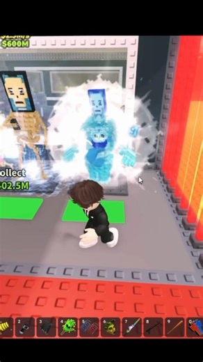 Opening secret lucky blocks in steal a brainrot