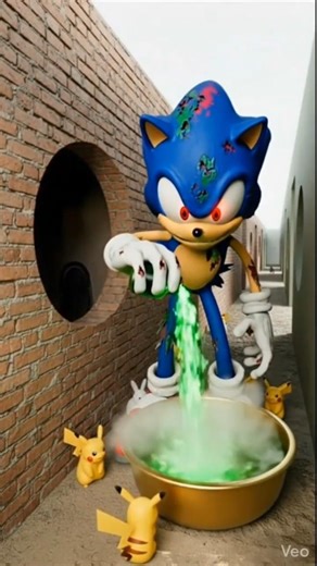 Convirtió todo el oro en zombies en Zombie Sonic