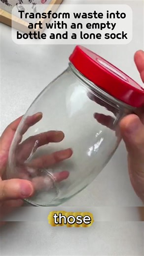 Transform Waste into Art: Crafting with Bottles and Socks