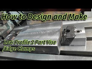 Low-Profile Two-part Vise/Edge Clamps