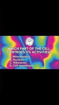 "Learn biology the fun way! 🌱🧠 #BiologyQuiz #ScienceFun #LearnSmart"