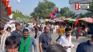 राहुल गांधी, तेजस्वी, हेमंत सोरेन और यूसुफ पठान एक साथ रथ पर सवार | The interview india