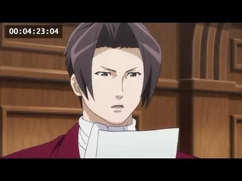 Ace Attorney Bloopers but it's just Edgeworth laughing