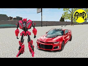 Car Robot Transformation Simulator #Part1 - Android Gameplay 1080p60