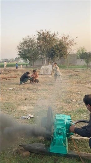 Disal engine power:Aman is operating it by hand,🤚 kids are playing!💥💥