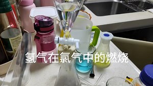氢气在氯气中燃烧(工业制取hcl)