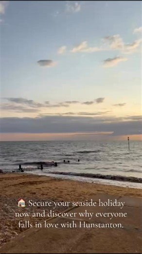 Hunstanton is one of Norfolk’s most beloved seaside towns, known for its unique striped cliffs, gorgeous sunsets, and endless family fun! 🏖 Build sandcastles with the kids, explore the rock pools for sea creatures, and paddle in the sea. 🐚Don’t forget to take a stroll through beautifully kept Victorian gardens, play a round of crazy golf, or enjoy the buzzing fairground rides.Book your break today and get 15 percent off with code ‘15off.’ Perfect for 2-night stays or longer. 👏🏠 Secure your s