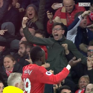 "MANEEEEEEEEEE!" Sadio Mané's unforgettable late derby day winner... and those celebrations. 🙌😍 | Liverpool FC