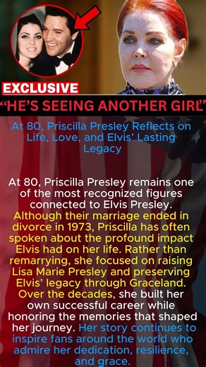 At 80, Priscilla Presley Reflects on Life, Love, and Elvis’ Lasting Legacy