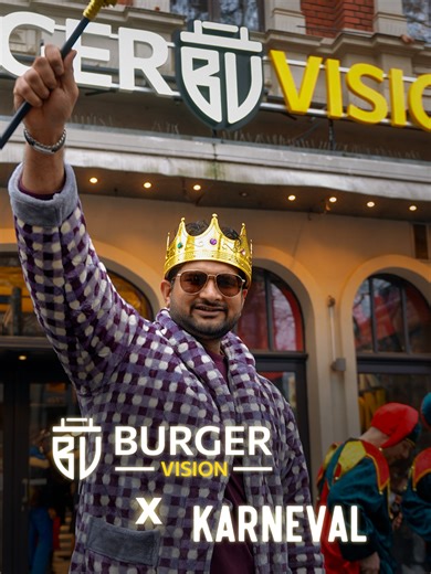 Burger Vision beim Karneval in NRW feiern! 🎭💛