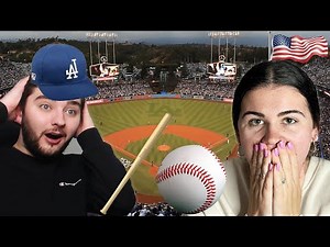 Our First Ever Baseball Game! Brits go to a Baseball game in America!