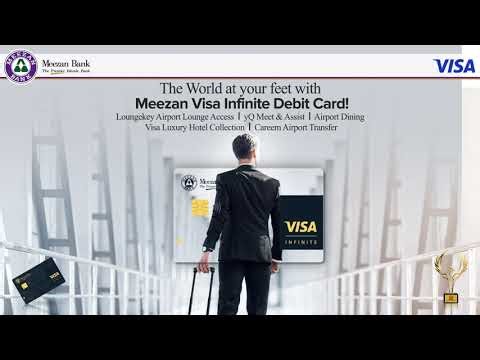 Meezan Visa Infinite Debit Card for Travel & Dining Benefits