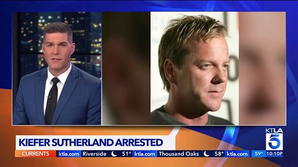 Keifer Sutherland arrested in Hollywood rideshare incident