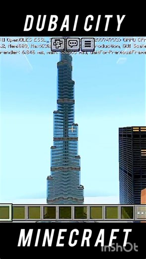 Minecraft 🔥 Dubai city #minecraft #herobrinegamerz