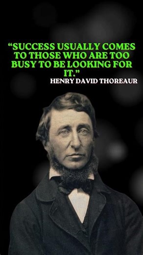 Stop Chasing Success. Do This Instead. (The Thoreau Secret) #quotes