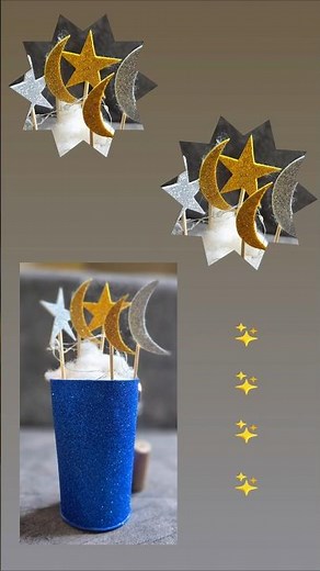Eid Special Craft idea For kids | kids Craft video For eid decoration #youtubeshorts #shortsfeed