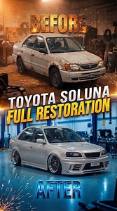 Toyota Soluna Full Restoration 🔥 #Toyota #ToyotaSoluna #Soluna #AL50 #5AFE #ToyotaNation #JDM #JDMGram #OldSchoolToyota #90sCars #SedanLife #ToyotaLove #StreetCar #CarEnthusiast #ToyotaClub #SolunaClub #SolunaCommunity #SolunaIndonesia #SolunaThailand #SolunaModified #SolunaVios #SolunaGLi #SolunaXLi #ToyotaFamily #CompactSedan #RetroCar #JapaneseCars | Restoration Expert