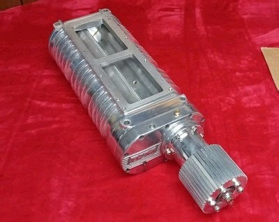 B&M 250 Megablower Supercharger With 45 Tooth 8mm Pulley For 3" Belt | eBay