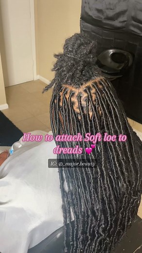 Soft Locs Tutorial: How to Attach Soft Locs to Dreads