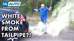 Overheating White Smoke From Tailpipe Easily Identify a Head Gasket Leak on Your Car or Truck