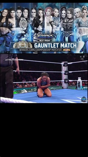 Parte 1 Bayley & Lyra Valkyria Vs Michin & B-Fab WWE Smackdown #Bayley #LyraValkyria #Michin #BFab #SmackDown