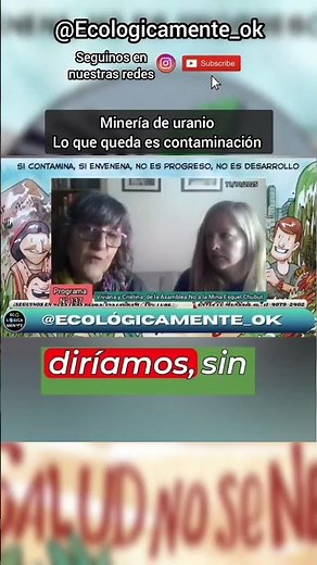 MINERÍA DE URANIO: LO QUE DEJAN SON DESECHOS. SE LLEVAN EL URANIO Y QUEDA CONTAMINACIÓN.