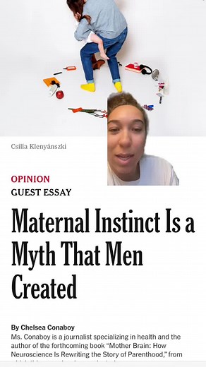 Oh also how Christian Right-wingers call the ultrasound machine their “most powerful asset” bc maternal instinct will compel women to have their kids when they see the ultrasound 🙃🙃 #nytimes #motherhood #parenting #maternity #parernity #oped #ReTokforNature