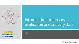 FST117_L1_Introduction to sensory evaluation and sensory data