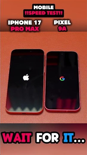 💀⚡ iPhone 17 Pro Max vs Google Pixel 9a SPEED TEST!! 🔥📱