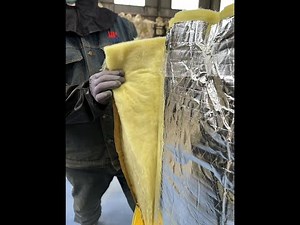 Glass Wool Board Production Line #glasswool #production