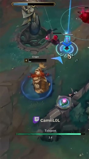 Gragas mind control 🔥 #leagueoflegends #lolclips #lol #gamer #camiil0l #gragas #yone