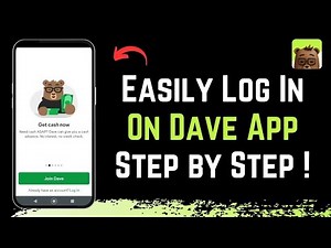 How to Login on Dave App | Sign In Dave Banking !
