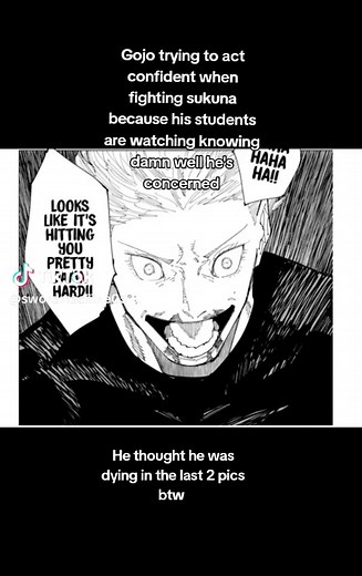 Gojo's Battle with Sukuna: Confidence and Concern in Jujutsu Kaisen