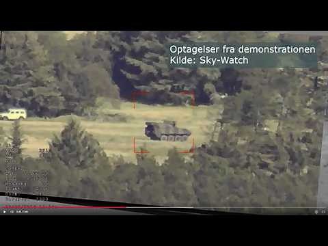 Dronedemonstration i Forsvaret