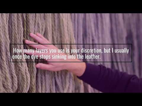 How to Soften Veg Tan Leather