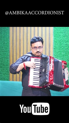 Aye Mere Dil Ke Chain | Accordion Instrumental Cover | Ambika Prasad Verma