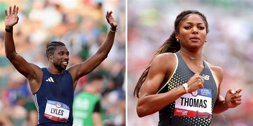 US Olympic Track and Field Trials Results - Noah Lyles goes sub-20 in the 200m semifinals, Gabby Thomas clocks fastest 200m of 2024