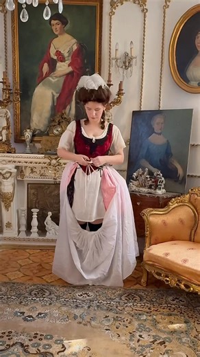 Getting ready rococo #historical #history #18thcentury