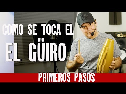 Como Tocar el Güiro- TUTORIAL- Aprende Rapido a Tocar En Minutos el Güiro/Güira o Güícharo