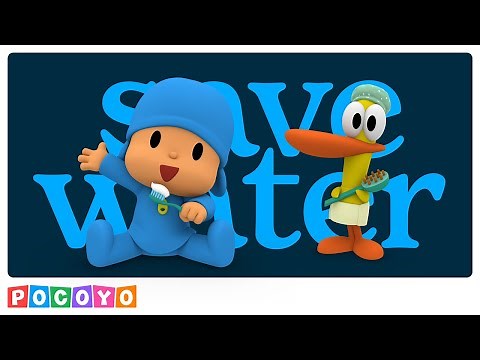 🌎 Earth Hour: Let's Save Water! 💦 | Pocoyo English - Official Channel | Let's Help the Planet!