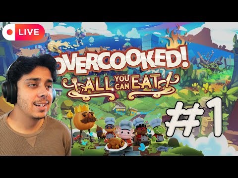 🔴 LIVE | Time To Cook! Ep.1 | Overcooked Gameplay | #livestream #overcooked