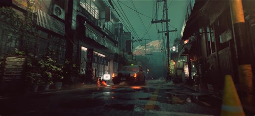 28K views · 699 reactions | Malek Mansour talked about his Foggy Japanese Street project, showing how the wires were created and explaining how the rain was set up. Read: https://80.lv/articles/how-to-create-japanese-street-under-fog-using-3d-software | 80 Level | Facebook