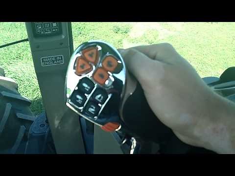 Description of the Multifunction Handle on Case IH tractors