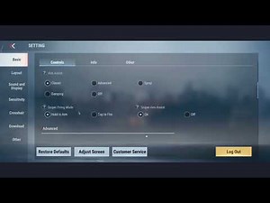 CrossFire Legends How to Change Controls Settings
