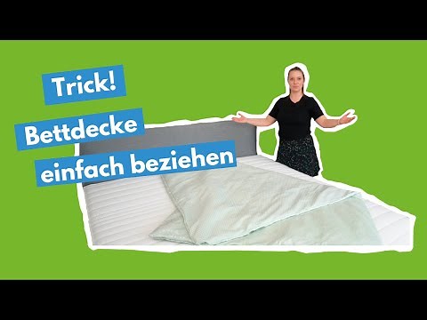 Easy duvet cover with a trick