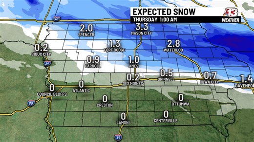 Snow and wind to impact central Iowa this week
