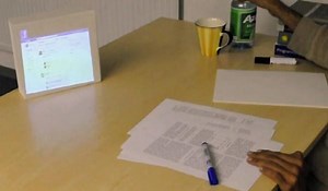 LightBeam pico projector turns any surface into a display, any object into a remote (video)