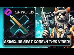 SKINCLUB BEST CODE IN THIS VIDEO! SKINCLUB PROMO CODE
