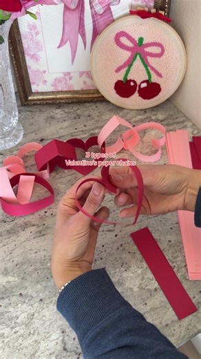 3 Charming Valentine’s Day Paper Chains to Create